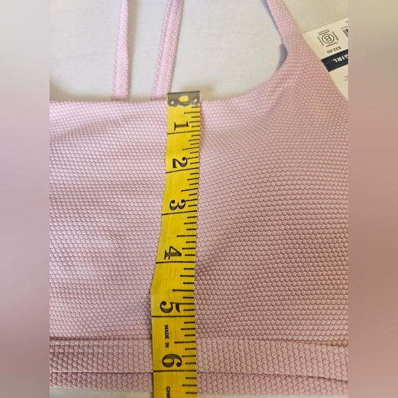 Athleta Girl- Bikini Top Girl's XXL/16 Lavender ,Reversible Quick Drying. NWT - Picture 5 of 9